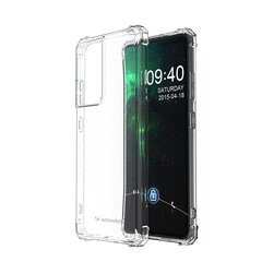 Wozinsky Anti Shock durable case with Military Grade Protection for Samsung Galaxy S21 Ultra 5G transparent цена и информация | Чехлы для телефонов | kaup24.ee