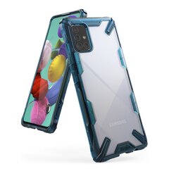 Ringke Fusion X durable PC Case with TPU Bumper for Samsung Galaxy M31s blue (FUSG0064) hind ja info | Telefoni kaaned, ümbrised | kaup24.ee