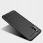 Carbon Case Flexible Cover TPU Case for Xiaomi Poco M3 black цена и информация | Telefoni kaaned, ümbrised | kaup24.ee