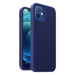 Ugreen Protective Silicone Case rubber flexible silicone case cover for iPhone 12 mini navy blue (Navy Blue) hind ja info | Telefoni kaaned, ümbrised | kaup24.ee