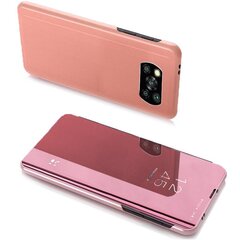 Clear View Case cover for Xiaomi Poco X3 NFC / Poco X3 Pro pink (Pink) hind ja info | Telefoni kaaned, ümbrised | kaup24.ee