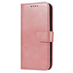 Magnet Case elegant bookcase type case with kickstand for iPhone 12 Pro Max pink (Pink) hind ja info | Telefoni kaaned, ümbrised | kaup24.ee