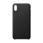 ECO Leather case cover for iPhone 12 Pro Max black (Black) hind ja info | Telefoni kaaned, ümbrised | kaup24.ee