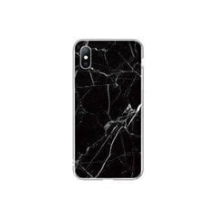 Wozinsky Marble TPU case cover for Samsung Galaxy M51 black (Black) hind ja info | Telefoni kaaned, ümbrised | kaup24.ee