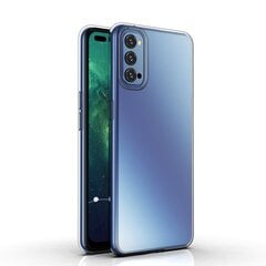 Ultra Clear 0.5mm Case Gel TPU Cover for Oppo Reno 4 transparent hind ja info | Telefoni kaaned, ümbrised | kaup24.ee