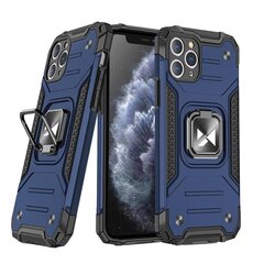 Wozinsky Ring Armor Case Kickstand Tough Rugged Cover for Samsung Galaxy M31s blue (Light blue || Niebieski) цена и информация | Чехлы для телефонов | kaup24.ee