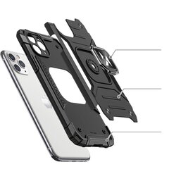 Wozinsky Ring Armor Case Kickstand Tough Rugged Cover for Samsung Galaxy M31s silver (Silver) hind ja info | Telefoni kaaned, ümbrised | kaup24.ee