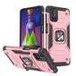 Wozinsky Ring Armor Case Kickstand Tough Rugged Cover for Samsung Galaxy M51 pink (Pink) hind ja info | Telefoni kaaned, ümbrised | kaup24.ee