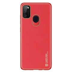 Dux Ducis Yolo elegant case made of soft TPU and PU leather for Samsung Galaxy M30s red (Red) цена и информация | Чехлы для телефонов | kaup24.ee