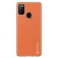 Dux Ducis Yolo elegant case made of soft TPU and PU leather for Samsung Galaxy M30s orange (Orange) hind ja info | Telefoni kaaned, ümbrised | kaup24.ee