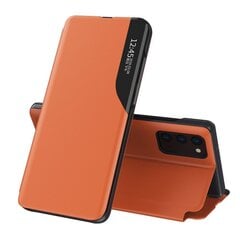 Eco Leather View Case elegant bookcase type case with kickstand for Samsung Galaxy M51 orange (Orange) hind ja info | Telefoni kaaned, ümbrised | kaup24.ee