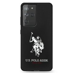 Чехол US Polo для Samsung S21 Ultra G998, чёрный цена и информация | Чехлы для телефонов | kaup24.ee