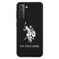 US Polo USHCS21SSLHRBK S21 G991 black / black Silicone Logo hind ja info | Telefoni kaaned, ümbrised | kaup24.ee