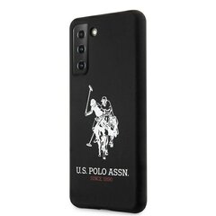 Чехол US Polo для Samsung S21 G991, чёрный цена и информация | Чехлы для телефонов | kaup24.ee