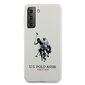 US Polo USHCS21SSLHRWH S21 G991 white / white Silicone Logo цена и информация | Telefoni kaaned, ümbrised | kaup24.ee