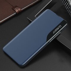 Eco Leather View Case elegant bookcase type case with kickstand for Huawei P Smart 2021 blue (Light blue || Niebieski) цена и информация | Чехлы для телефонов | kaup24.ee