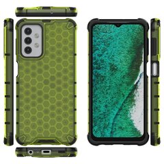 Honeycomb Case armor cover with TPU Bumper for Samsung Galaxy A32 5G green (Green) hind ja info | Telefoni kaaned, ümbrised | kaup24.ee