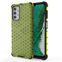 Honeycomb Case armor cover with TPU Bumper for Samsung Galaxy A32 5G green (Green) hind ja info | Telefoni kaaned, ümbrised | kaup24.ee