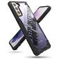 Ringke Fusion X Design durable PC Case with TPU Bumper for Samsung Galaxy S21+ 5G (S21 Plus 5G) black (Cross) (XDSG0053) (Black) цена и информация | Telefoni kaaned, ümbrised | kaup24.ee