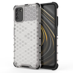 Honeycomb Case armor cover with TPU Bumper for Xiaomi Poco M3 transparent (Transparent) цена и информация | Чехлы для телефонов | kaup24.ee