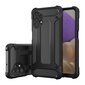 Hybrid Armor Case Tough Rugged Cover for Samsung Galaxy A32 5G black (Black) цена и информация | Telefoni kaaned, ümbrised | kaup24.ee