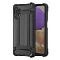 Hybrid Armor Case Tough Rugged Cover for Samsung Galaxy A32 5G black (Black) цена и информация | Telefoni kaaned, ümbrised | kaup24.ee