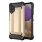 Hybrid Armor Case Tough Rugged Cover for Samsung Galaxy A32 5G golden (Gold) цена и информация | Telefoni kaaned, ümbrised | kaup24.ee