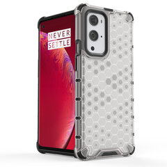 Honeycomb Case armor cover with TPU Bumper for OnePlus 9 Pro black hind ja info | Telefoni kaaned, ümbrised | kaup24.ee