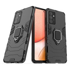 Ring Armor Case Kickstand Tough Rugged Cover for Samsung Galaxy A72 4G black (Black) hind ja info | Telefoni kaaned, ümbrised | kaup24.ee