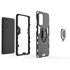 Ring Armor Case Kickstand Tough Rugged Cover for Samsung Galaxy A72 4G black (Black) цена и информация | Чехлы для телефонов | kaup24.ee