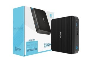 Zotac ZBOX CI341 0.69L sized PC Black BGA 1090 N4100 1.1 GHz цена и информация | Стационарные компьютеры | kaup24.ee