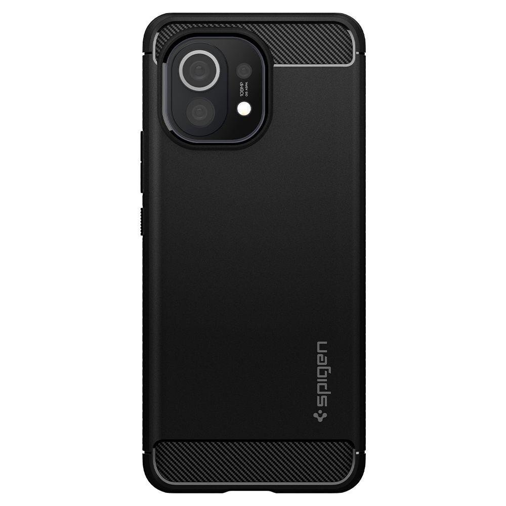 SPIGEN RUGGED ARMOR XIAOMI MI 11 MATTE BLACK hind ja info | Telefoni kaaned, ümbrised | kaup24.ee