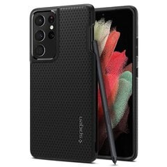 SPIGEN LIQUID AIR PEN GALAXY S21 ULTRA MATTE BLACK hind ja info | Telefoni kaaned, ümbrised | kaup24.ee