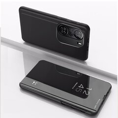 Clear View Case cover for Xiaomi Redmi K40 Pro+ / K40 Pro / K40 / Poco F3 black (Black) цена и информация | Чехлы для телефонов | kaup24.ee