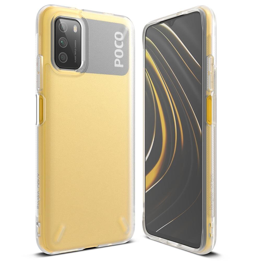 Ringke Onyx Durable TPU Case Cover for Xiaomi Poco M3 transparent (OXXI0003) (Transparent) цена и информация | Telefoni kaaned, ümbrised | kaup24.ee