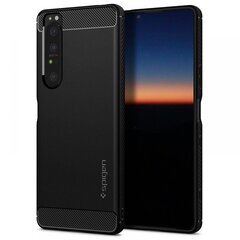 SPIGEN RUGGED ARMOR SONY XPERIA 1 III MATTE BLACK hind ja info | Telefoni kaaned, ümbrised | kaup24.ee