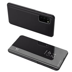 Чехол Hurtel Clear View для Xiaomi Redmi Note 10 Pro, чёрный цена и информация | Чехлы для телефонов | kaup24.ee