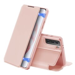 DUX DUCIS Skin X Bookcase type case for Samsung Galaxy S21+ 5G (S21 Plus 5G) pink (Pink) цена и информация | Чехлы для телефонов | kaup24.ee