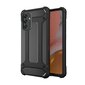 Hybrid Armor Case Tough Rugged Cover for Samsung Galaxy A72 4G black (Black) hind ja info | Telefoni kaaned, ümbrised | kaup24.ee