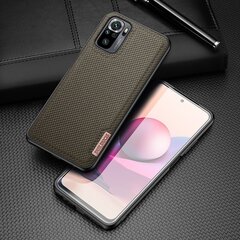 Dux Ducis Fino case covered with nylon material for Xiaomi Redmi Note 10 / Redmi Note 10S green (Green) цена и информация | Чехлы для телефонов | kaup24.ee