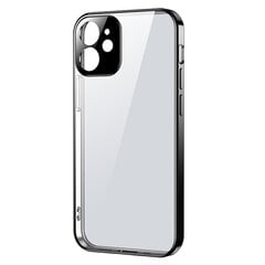 Joyroom New Beauty Series ultra thin case with electroplated frame for iPhone 12 mini black (JR-BP741) (Black \ iPhone 12 mini) hind ja info | Telefoni kaaned, ümbrised | kaup24.ee