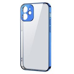 Joyroom New Beauty Series ultra thin case with electroplated frame for iPhone 12 Pro Max dark-blue (JR-BP744) (Light blue || Niebieski \ iPhone 12 Pro Max) цена и информация | Чехлы для телефонов | kaup24.ee