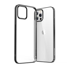 Joyroom New Beautiful Series ultra thin case with electroplated frame for iPhone 12 mini black (JR-BP794) (Black \ iPhone 12 mini) hind ja info | Telefoni kaaned, ümbrised | kaup24.ee