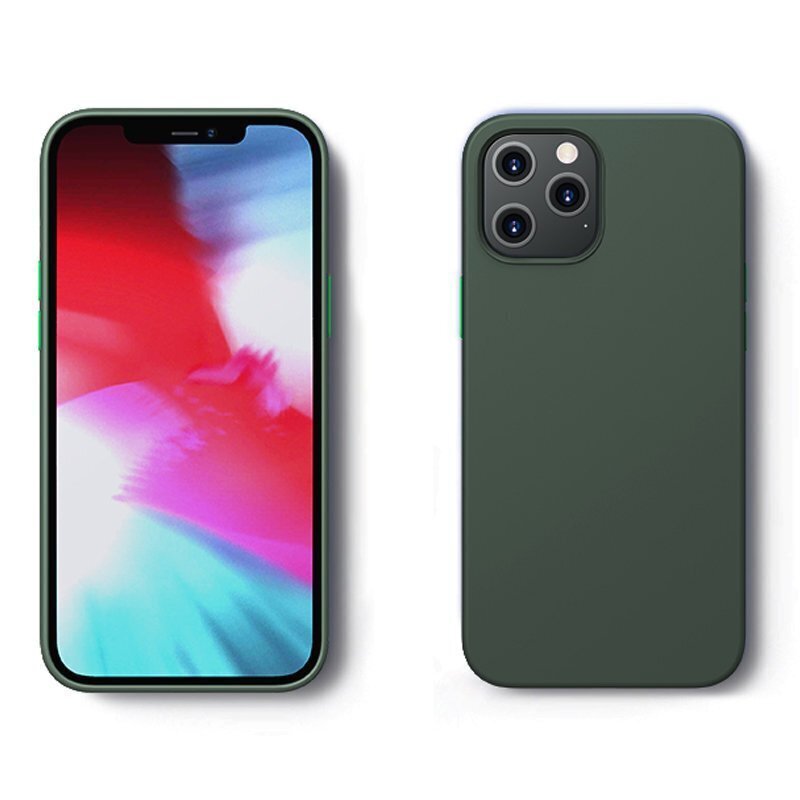 Joyroom Color Series case for iPhone 12 mini green (JR-BP798) (Green \ iPhone 12 mini) цена и информация | Telefoni kaaned, ümbrised | kaup24.ee