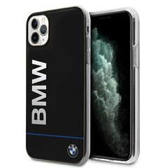 Чехол BMW для iPhone 11 Pro Max 6,5", чёрный цена и информация | Чехлы для телефонов | kaup24.ee