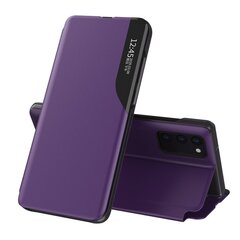 Eco Leather View Case elegant bookcase type case with kickstand for Samsung Galaxy A72 4G purple (Purpurowy) цена и информация | Чехлы для телефонов | kaup24.ee