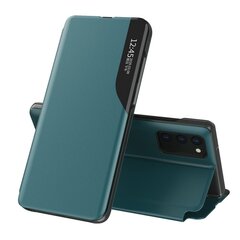 Eco Leather View Case elegant bookcase type case with kickstand for Samsung Galaxy A72 4G green (Green) цена и информация | Чехлы для телефонов | kaup24.ee