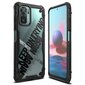 Ringke Fusion X Design durable PC Case with TPU Bumper for Xiaomi Redmi Note 10 / Redmi Note 10S black (Cross) (XDXI0030) (Black) hind ja info | Telefoni kaaned, ümbrised | kaup24.ee