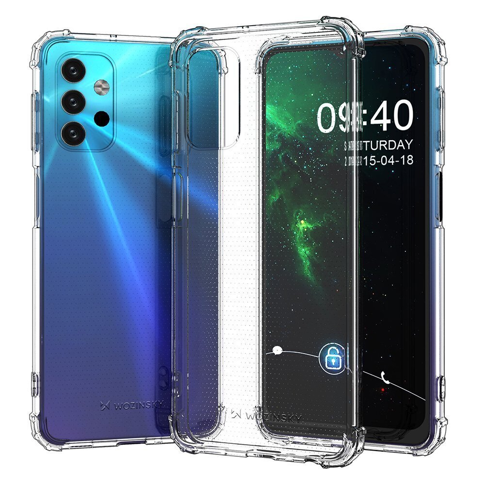 Wozinsky Anti Shock Armored Case for Samsung Galaxy A32 5G transparent цена и информация | Telefoni kaaned, ümbrised | kaup24.ee