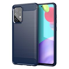 Carbon Case Flexible Cover TPU Case for Samsung Galaxy A72 4G blue (Light blue || Niebieski) цена и информация | Чехлы для телефонов | kaup24.ee